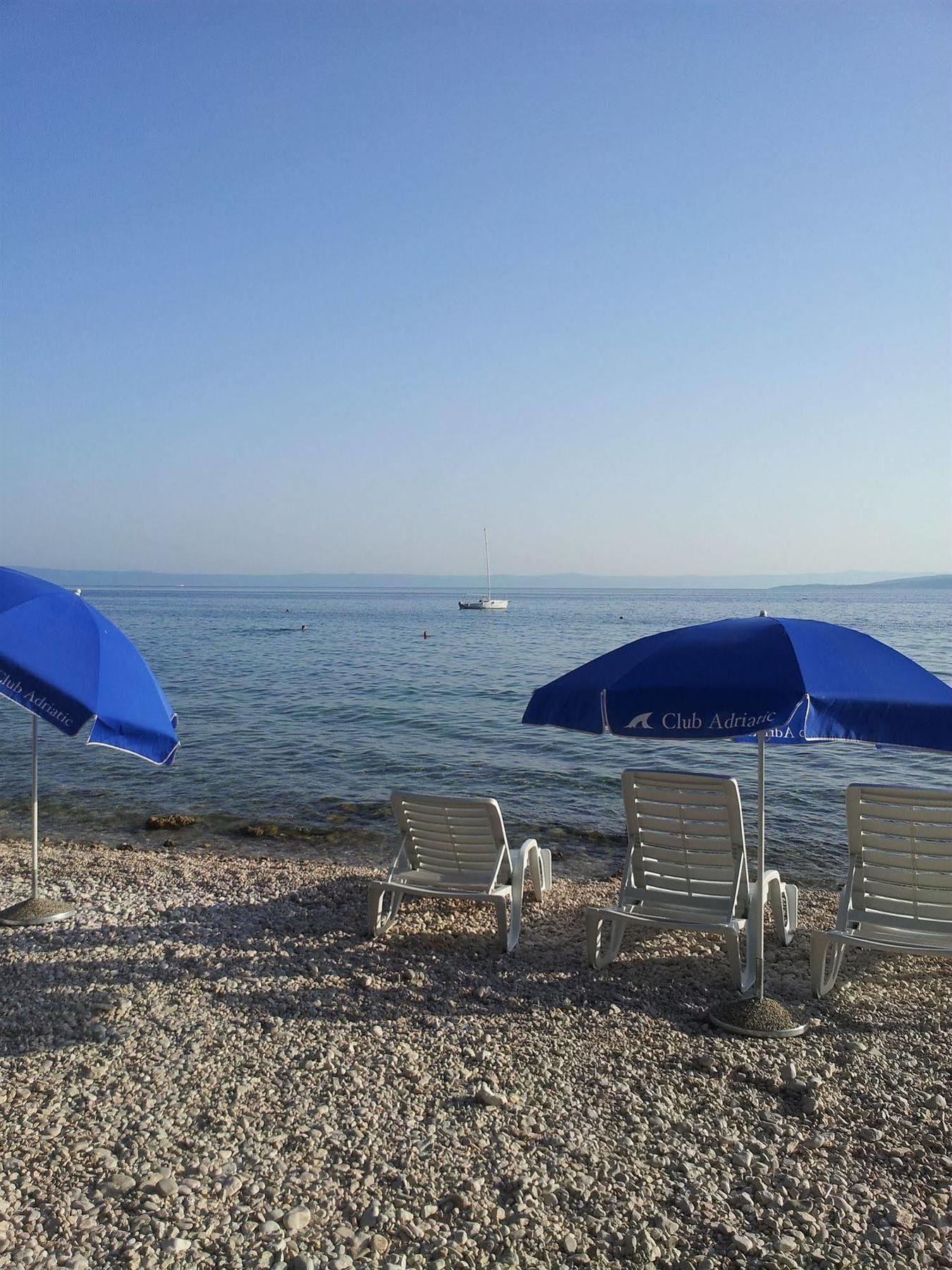 Mobile Homes Basko Polje Campground Baška Voda Kültér fotó